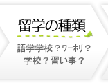 留学の種類は?